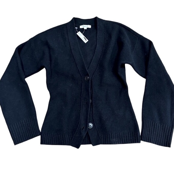 Madewell V-Neck Slim Cardigan Sweater - Picture 2 of 5